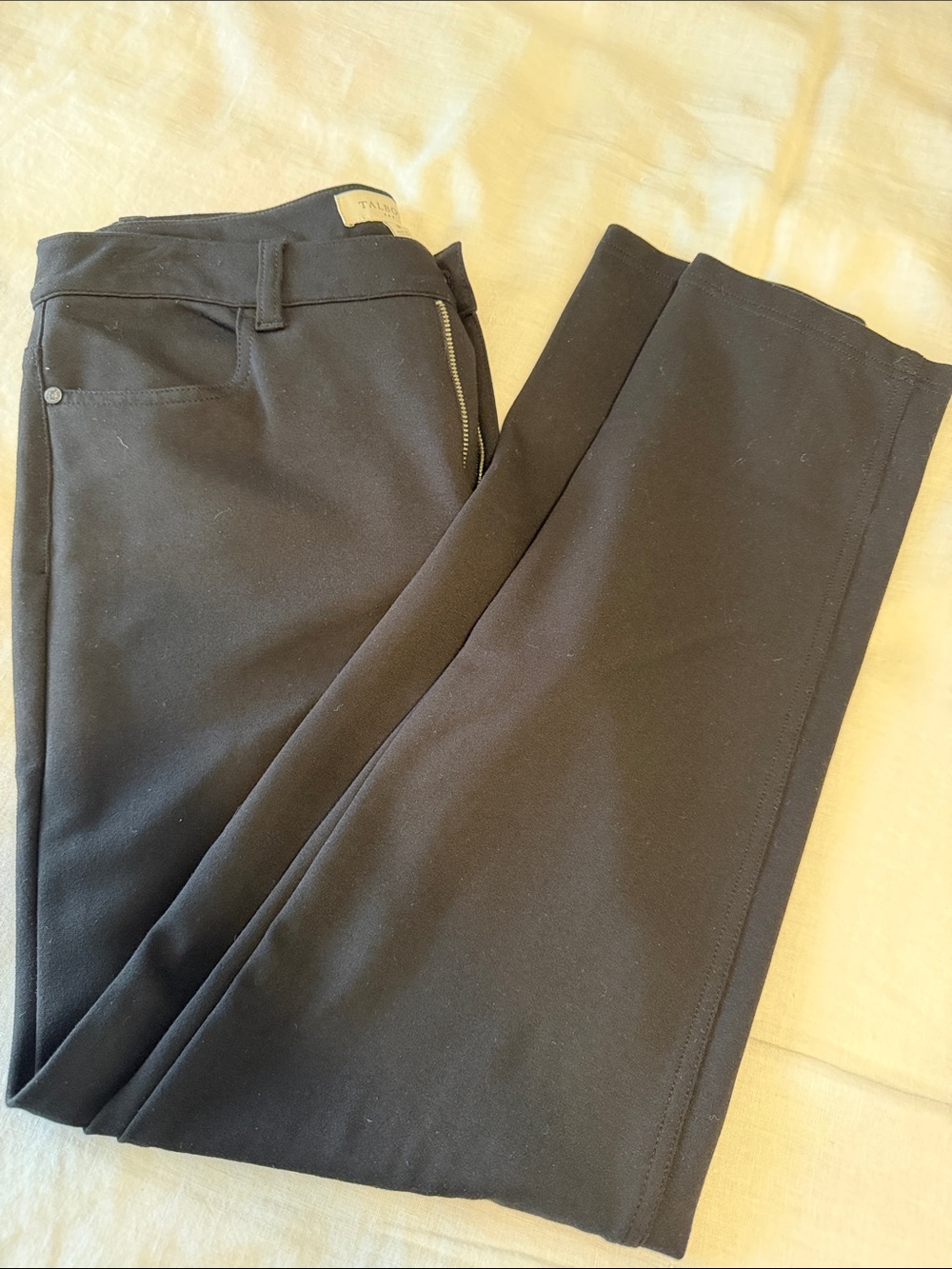 Talbots ladies black dressy Chinos